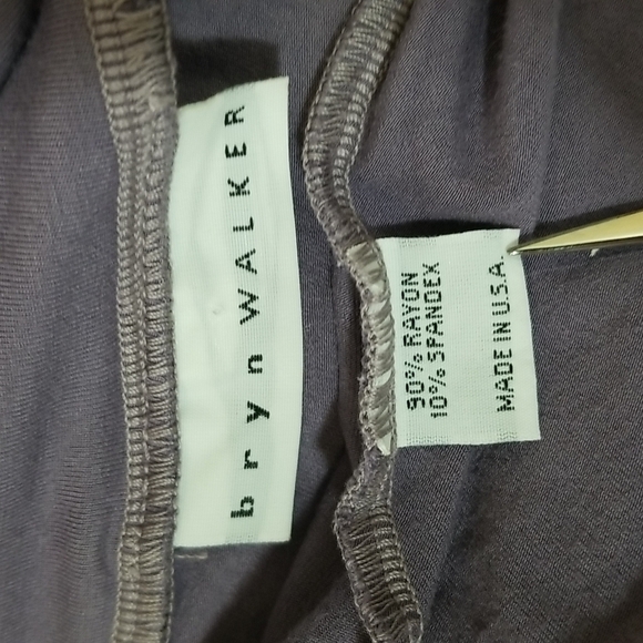 BYRN WALKER ASYMMETRICAL TANK DRESS IN PURPLE SIZE SMALL - Picture 7 of 8